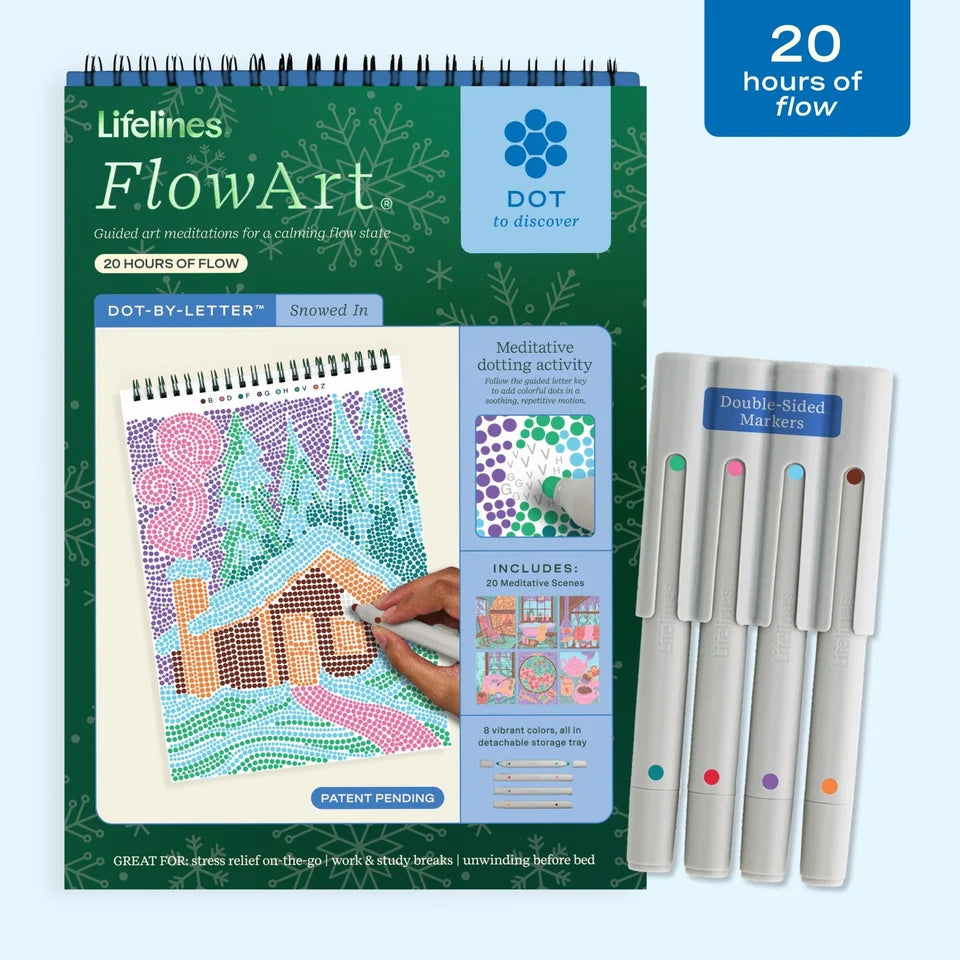FlowArt Dot by Letter Snowed In Winter Edition