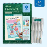 FlowArt Dot By Letter Winter Wonderland