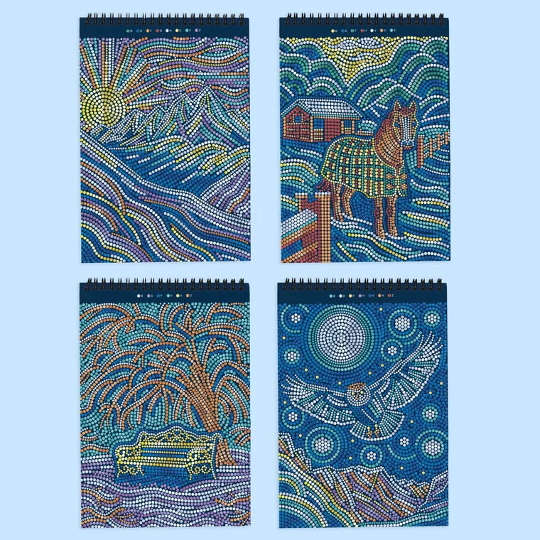 FlowArt Dot By Letter Metallic Winter's Glow