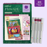 FlowArt Dot Color to Reveal Home for the Holidays Scented