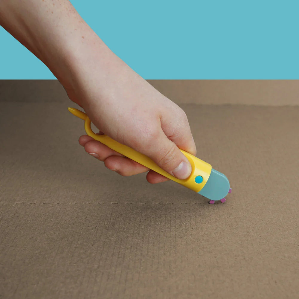 Fold Roller Cardboard Construction Tool