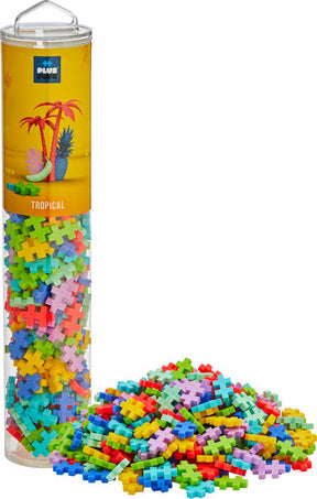 Plus-Plus Tube - 240 pc Tropical Mix