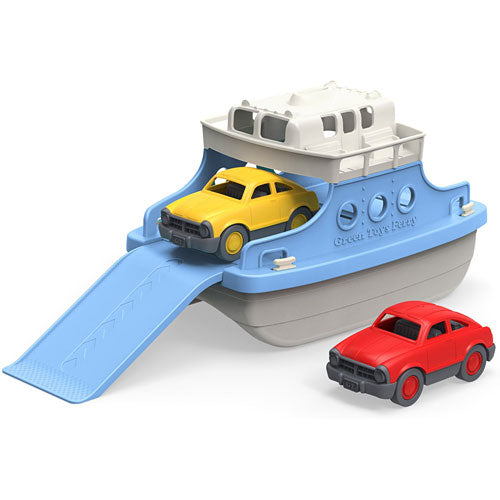 Made in the USA Ferry Boat with Cars - Toy Box Michigan