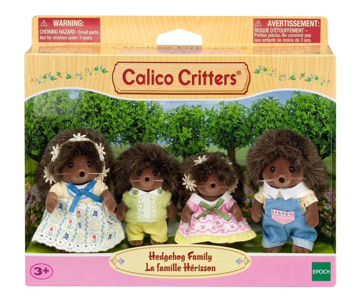 Calico Critters Hedgehog Family