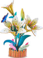 3D Flower Puzzle Lily Bloom Set