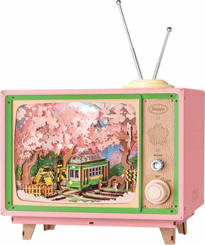 Sakura Dreamy Tour DIY Music Box 3D Wooden Puzzle