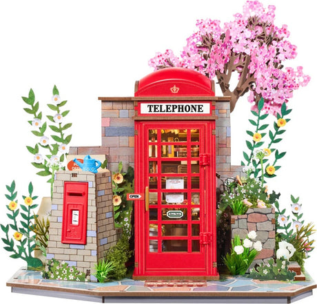 Blossom Book Booth 3D Wood Puzzles