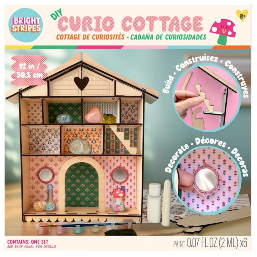 DIY Curio Cottage Cabinet