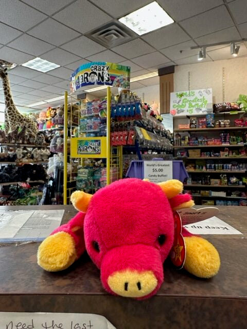 Snorting Bull Express Snort II Bull Beanie Baby - Toy Box Michigan