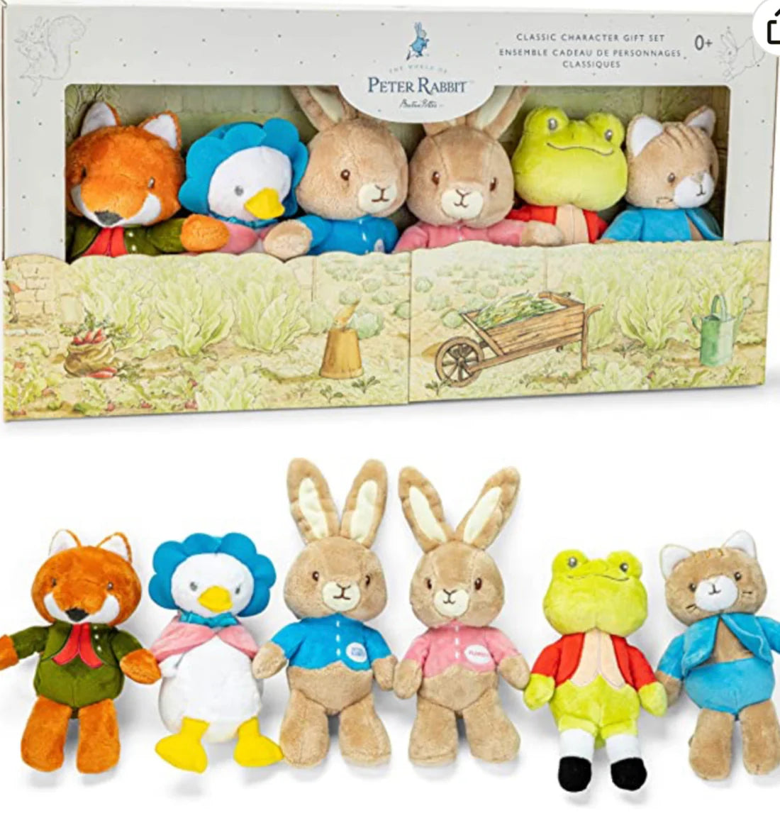 Beatrix Potter Classic Character 6 Piece Gift Set