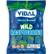 Vidal Gummi Raspberries