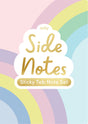 Side Notes Sticky Tab Note Pad - Pastel Rainbows