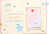 Side Notes Sticky Tab Note Pad - Pastel Rainbows