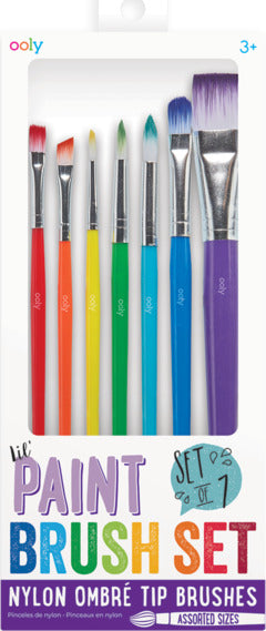 Lil Paint Brush Set Set Of 7