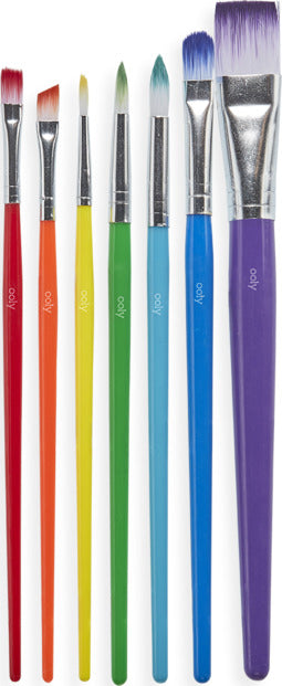 Lil Paint Brush Set Set Of 7