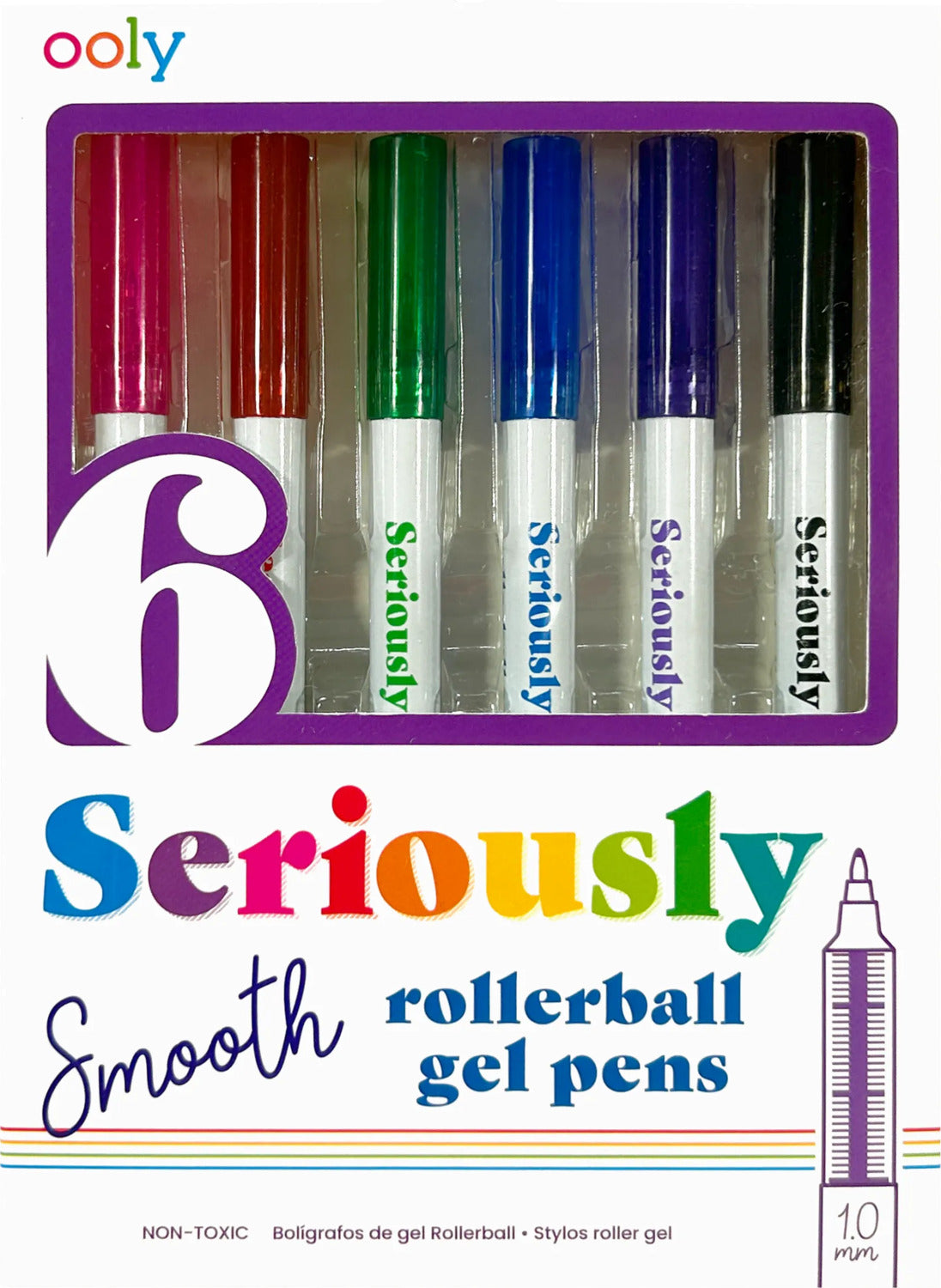 Seriously Smooth Rollerball Gel Pens - Toy Box Michigan