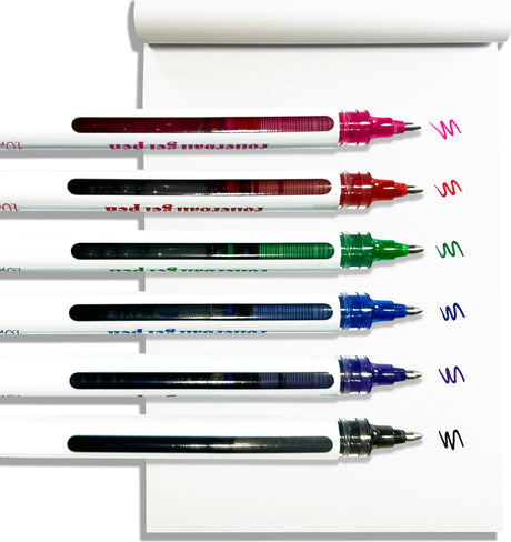 Seriously Smooth Rollerball Gel Pens - Set of 6