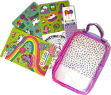 Let's Go! Activity & Coloring Kit - Unicorn Candy Town