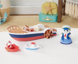 Calico Critters Seal Sailor'S Leisure Boat