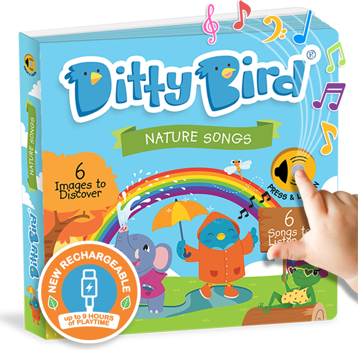 Nature Songs Ditty Bird USB-C - Toy Box Michigan