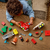 LEGO DUPLO Town: Fire Truck with Hose and Firefighter