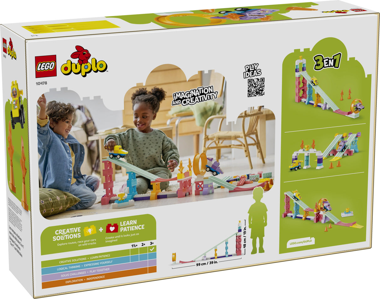 LEGO® DUPLO® Town 3 in 1 Creative Ramps with Vehicles
