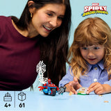 LEGO Spidey: Spidey on his Motorcycle vs. Rhino