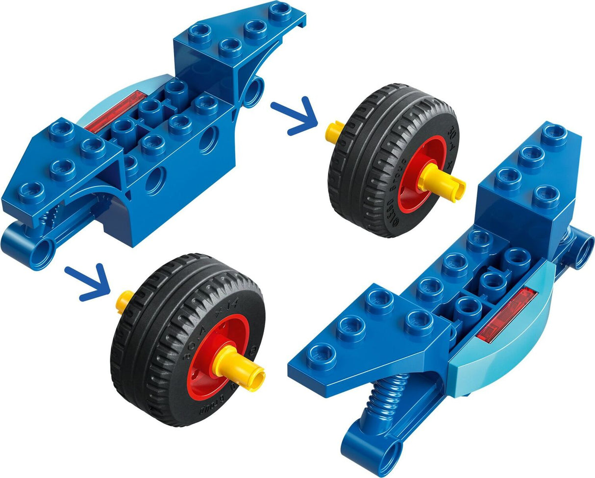 LEGO Spidey: Spidey on his Motorcycle vs. Rhino