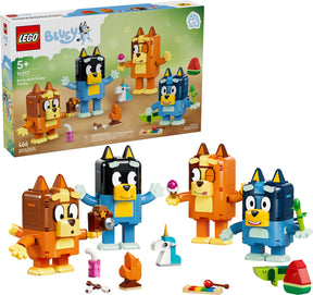 LEGO® Bluey Brick-Built Bluey Family