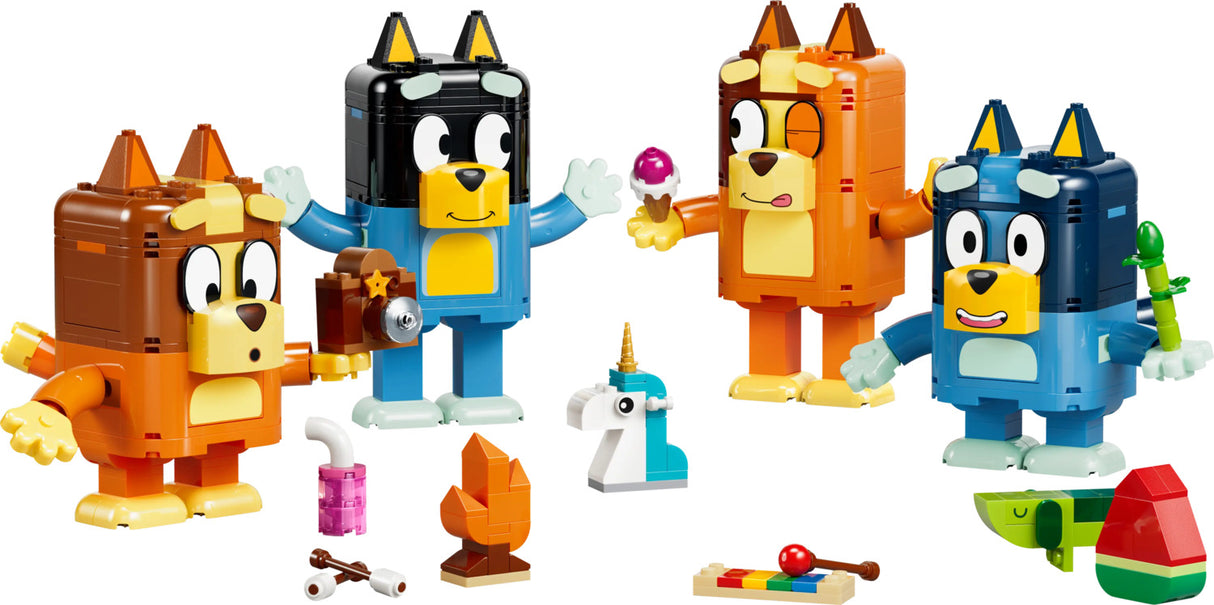 LEGO® Bluey Brick-Built Bluey Family