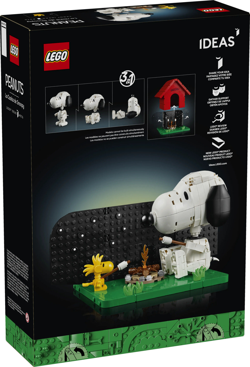 LEGO® Ideas Peanuts: Snoopy’s Doghouse