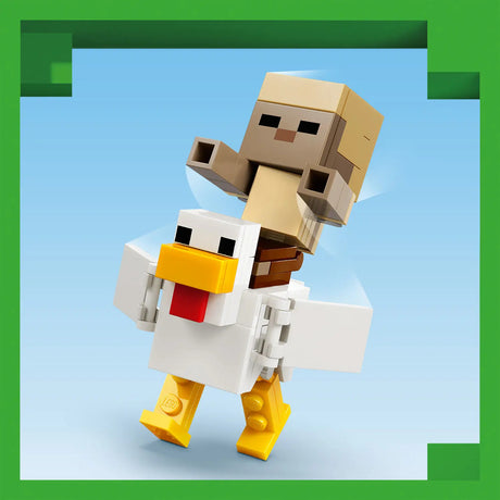 LEGO® Minecraft® Chicken Jockey Desert Attack