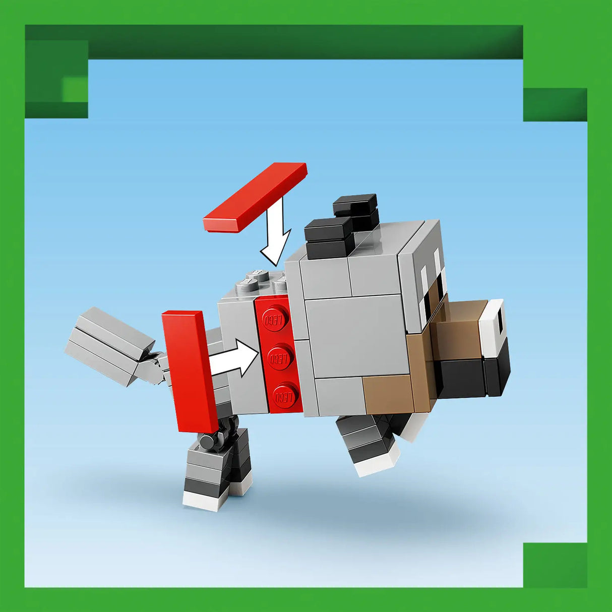 LEGO® Minecraft® Chicken Jockey Desert Attack