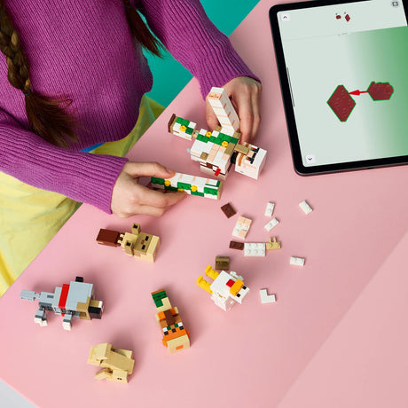 LEGO® Minecraft® Chicken Jockey Desert Attack