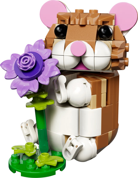LEGO Creator: Cute Hamster with a Flower
