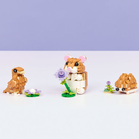 LEGO Creator: Cute Hamster with a Flower