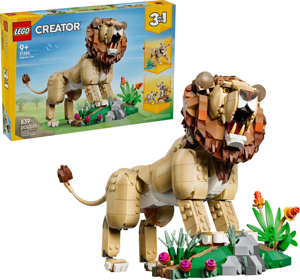LEGO® Creator Wild Animals: Majestic Lion