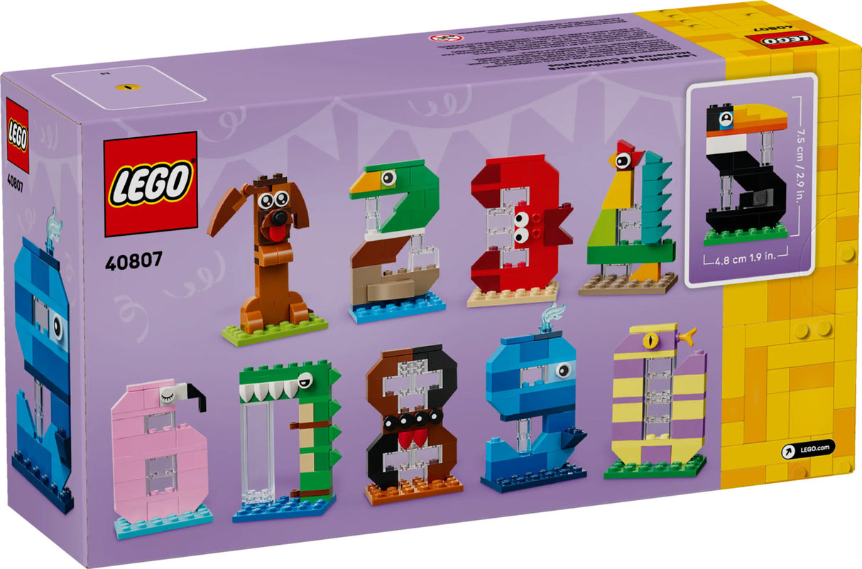 LEGO® Birthday Numbers