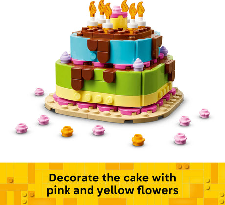 LEGO® Birthday Party Cake