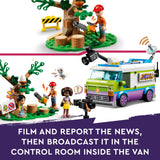 LEGO® Friends Newsroom Van Animal Rescue Set