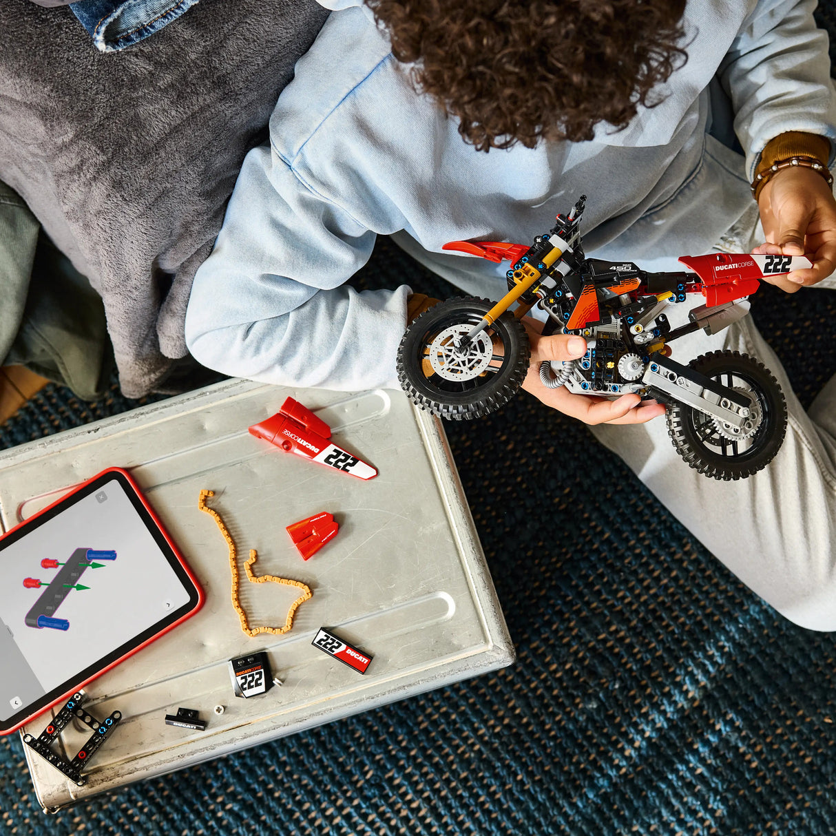 LEGO® Technic™ Ducati Desmo450 MX Factory Motorcycle