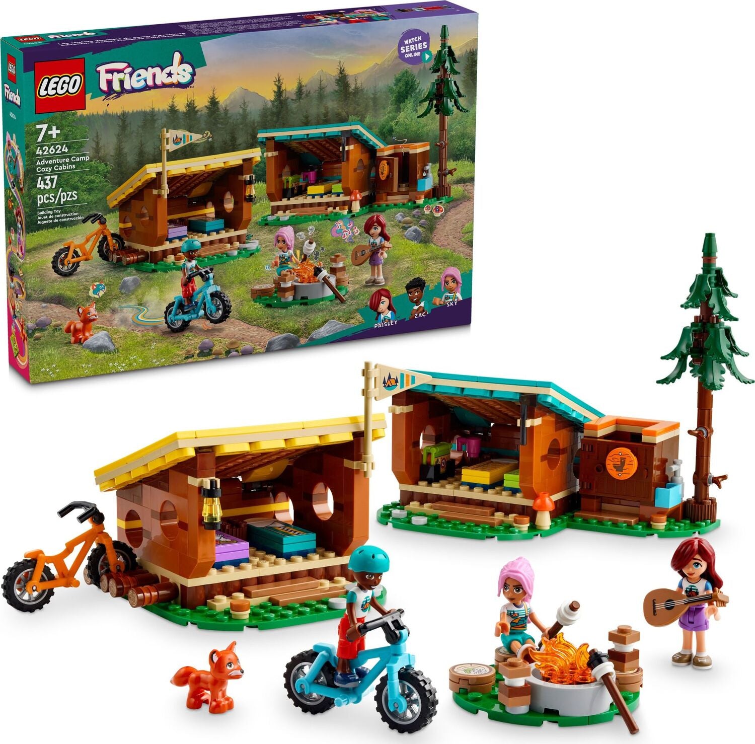 lego friends tent Friends: Adventure Camp Cozy Cabins – Toy Box Michigan NBC PROTECTIVE SUIT/OVERALL | e:replenishment-date:9999-12-31 The set also comes Color:Color: Black