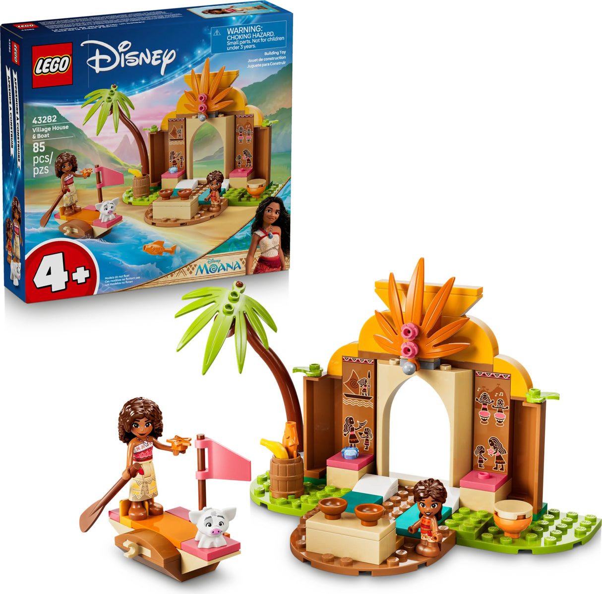 LEGO® ǀ Disney Moana Village House & Boat