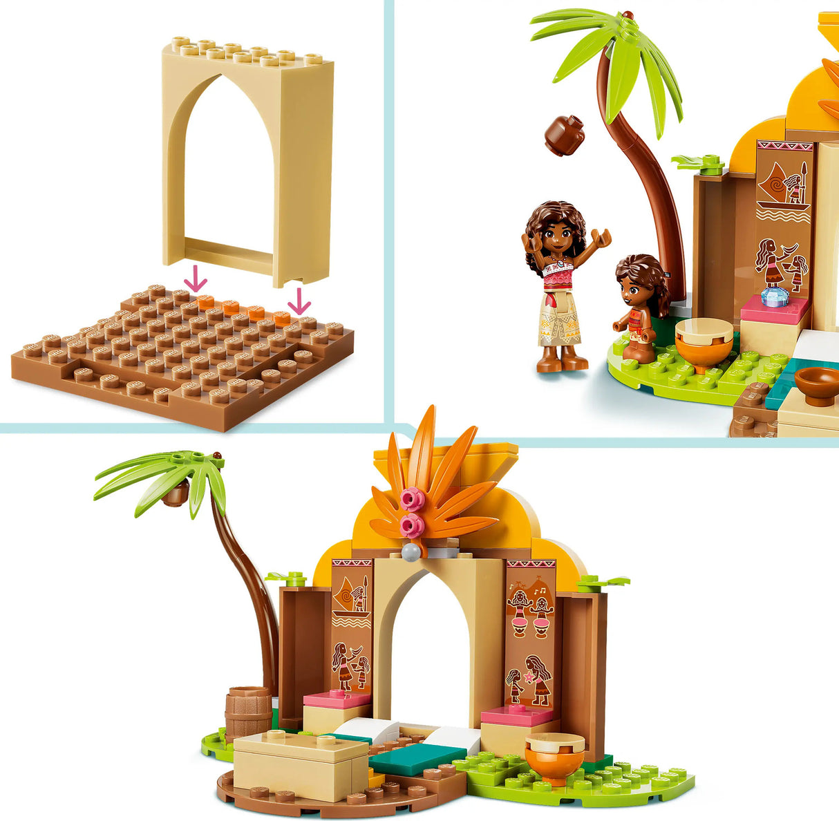 LEGO® ǀ Disney Moana Village House & Boat