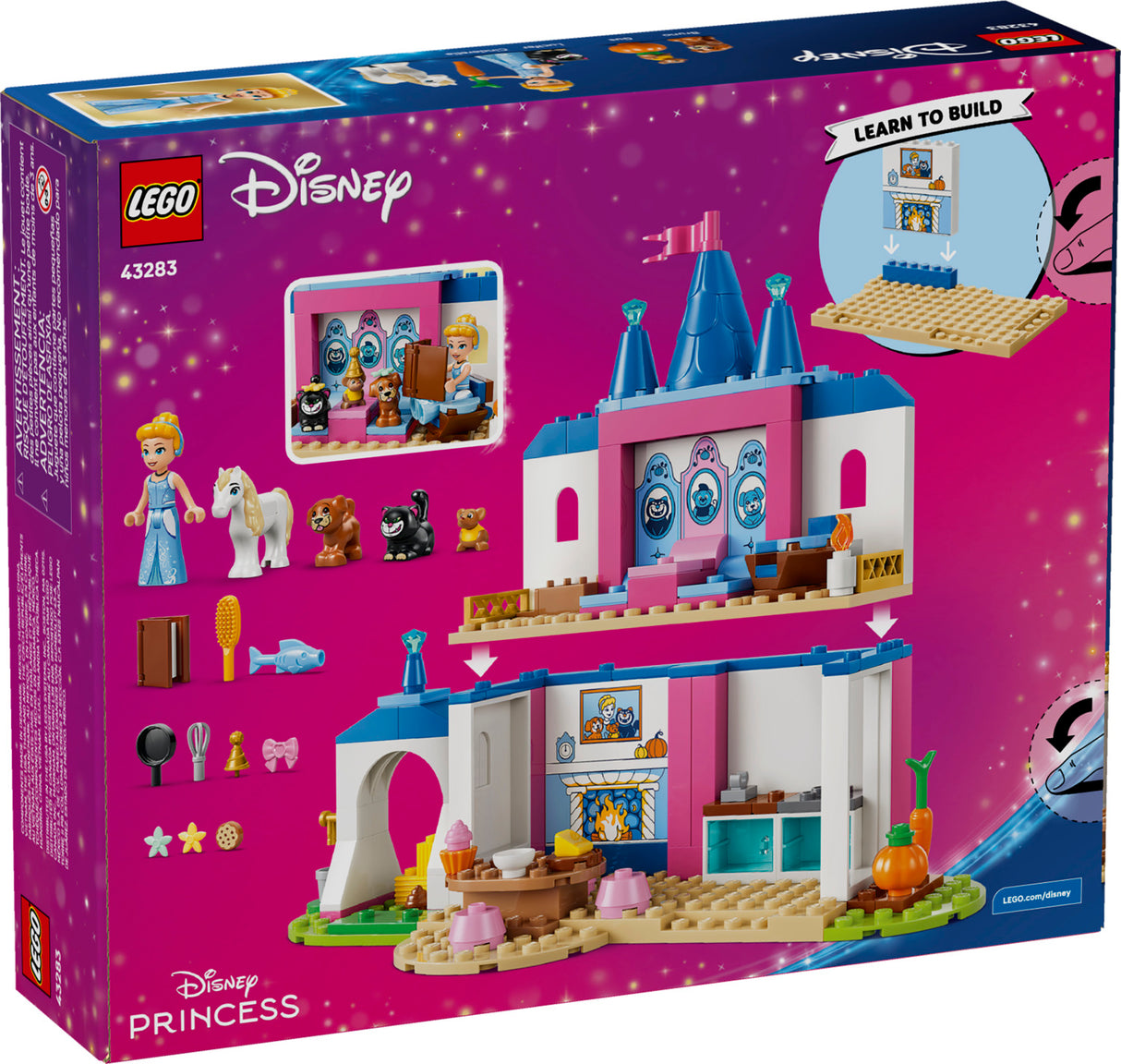 LEGO® ǀ Disney Princess Cinderella Animal Friends Castle
