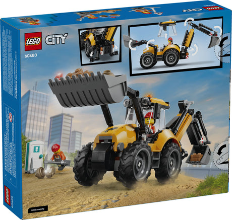 LEGO® City Yellow Backhoe Loader