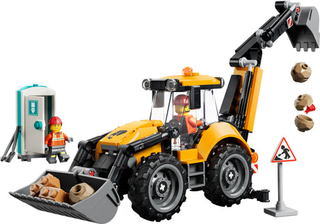 LEGO® City Yellow Backhoe Loader