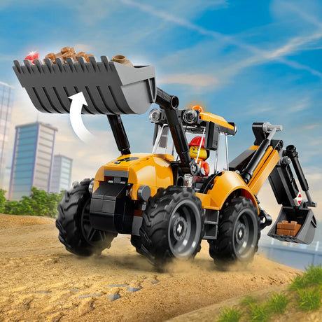 LEGO® City Yellow Backhoe Loader