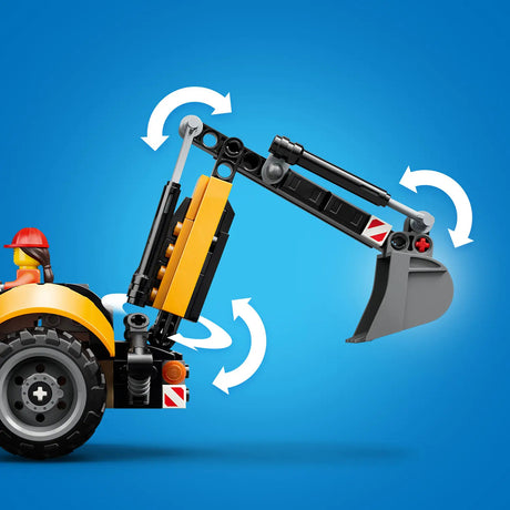 LEGO® City Yellow Backhoe Loader