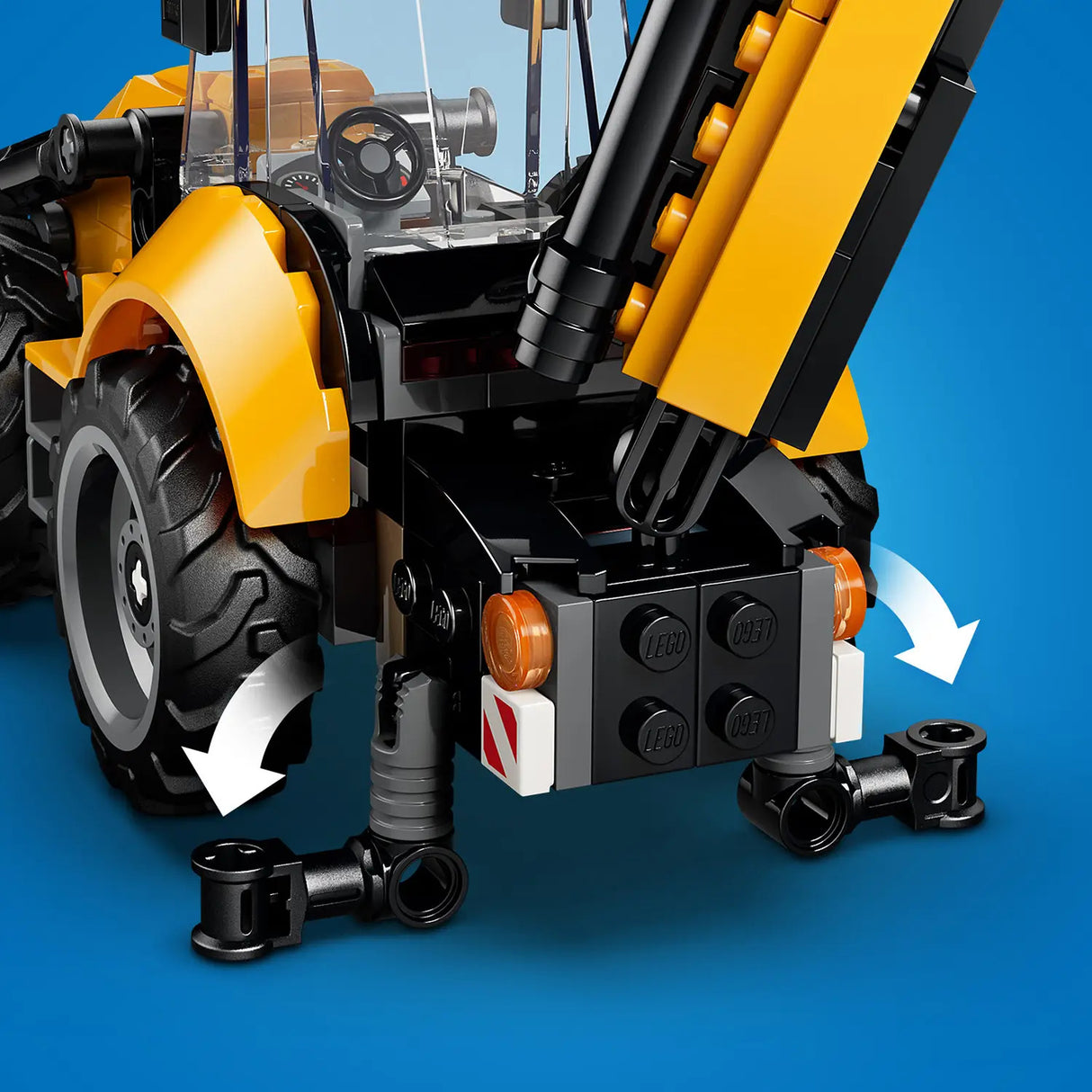 LEGO® City Yellow Backhoe Loader